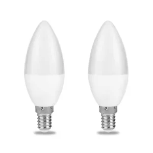 Vertak Indoor 3000K 5W C37 E14 Light Led Bulbs Lamp 100V-240V Lampadas Led Lamp Light Bulb for Indoor Bedroom