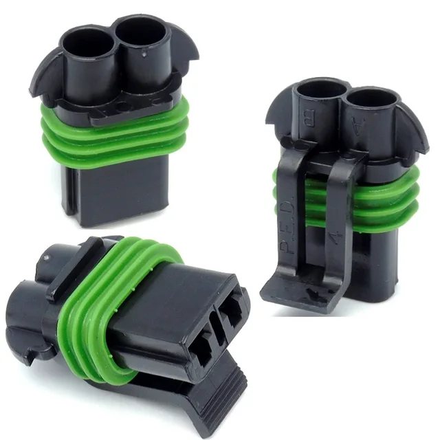 280 Series 15300027 2-Way Female Metri-Pack Housing with Copper Contact Material