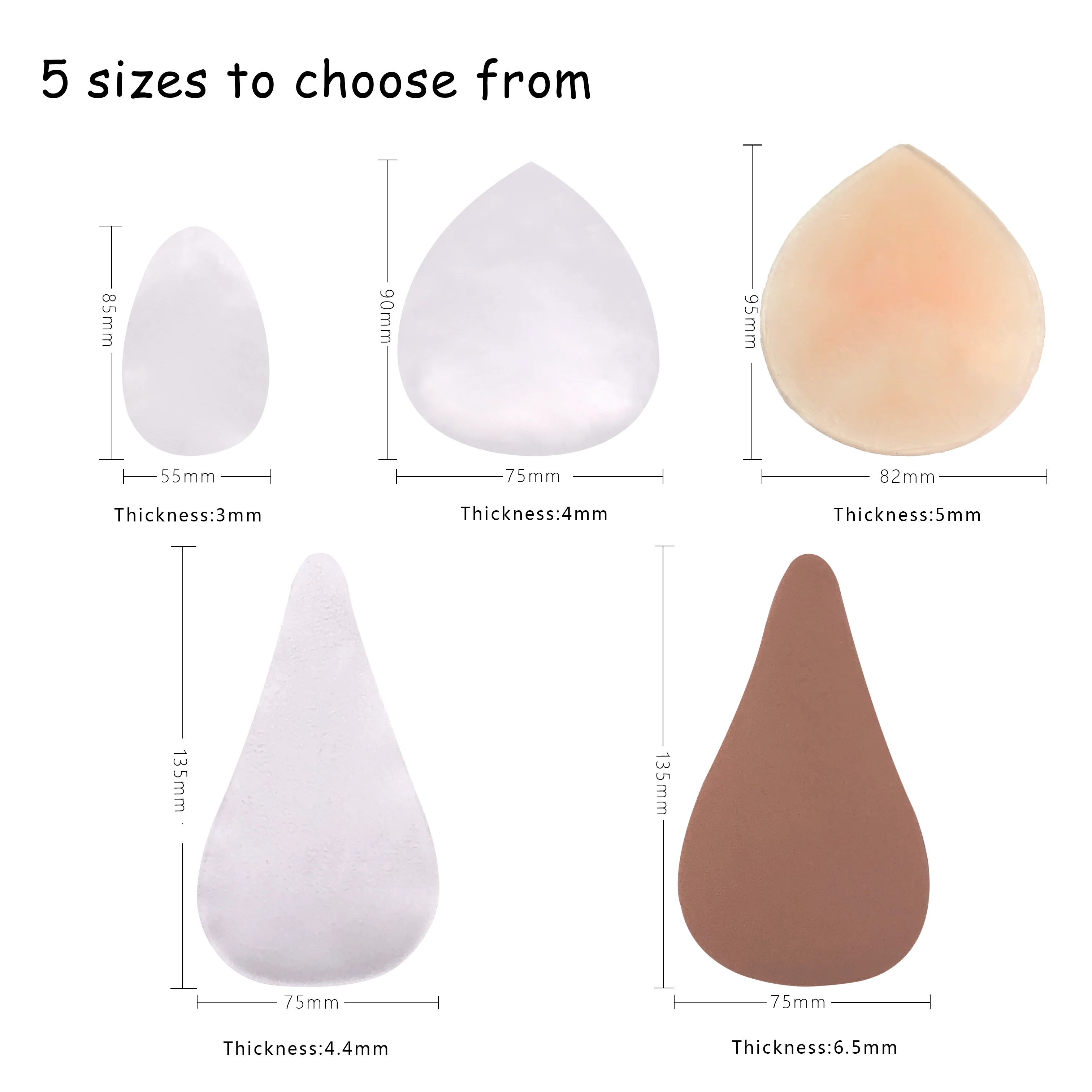 Solid Pattern Anti-Camel Toe Pad Invisible Cover for Bikini Panties Protective Gear with Sexy Style