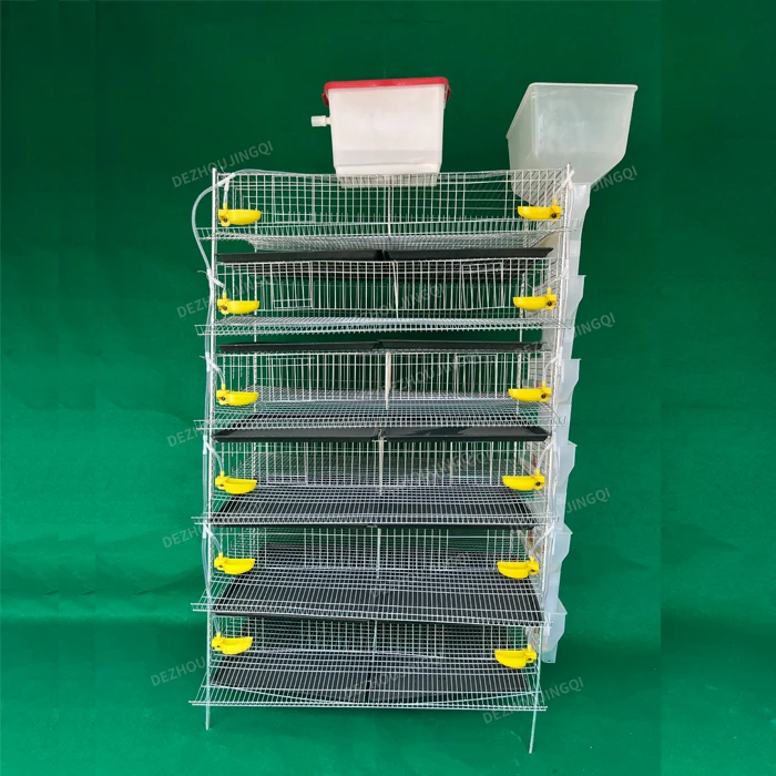 High Quality H Type Automatic Feeding Quail Cage Quail Cages for Egg Production Layer