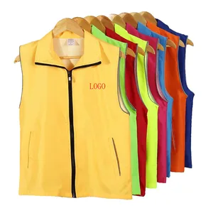 Work Vest Safety Vest Jacket Strip Personal Security Construction High Visibility Work Safety Staff Vest Clothing