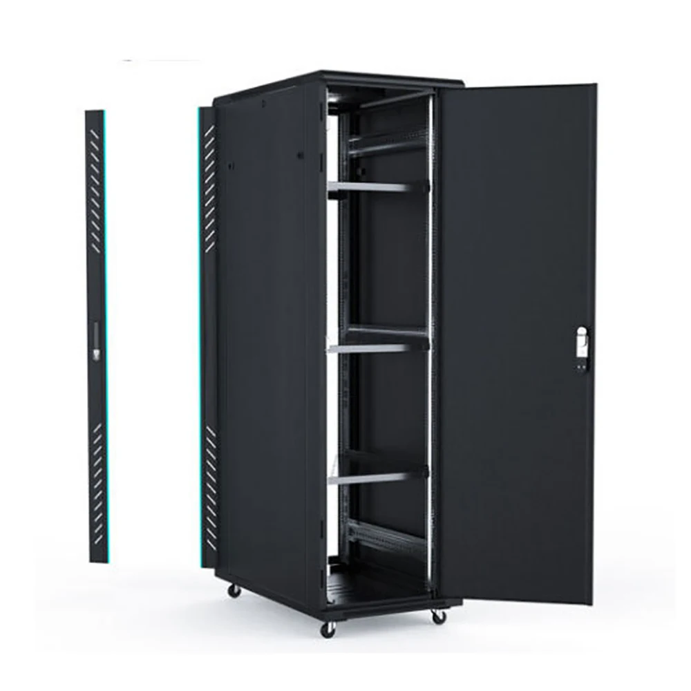 42U Network Server Cabinet 600mm Width 1000mm Depth Floor Standing Data Center Rack Enclosure