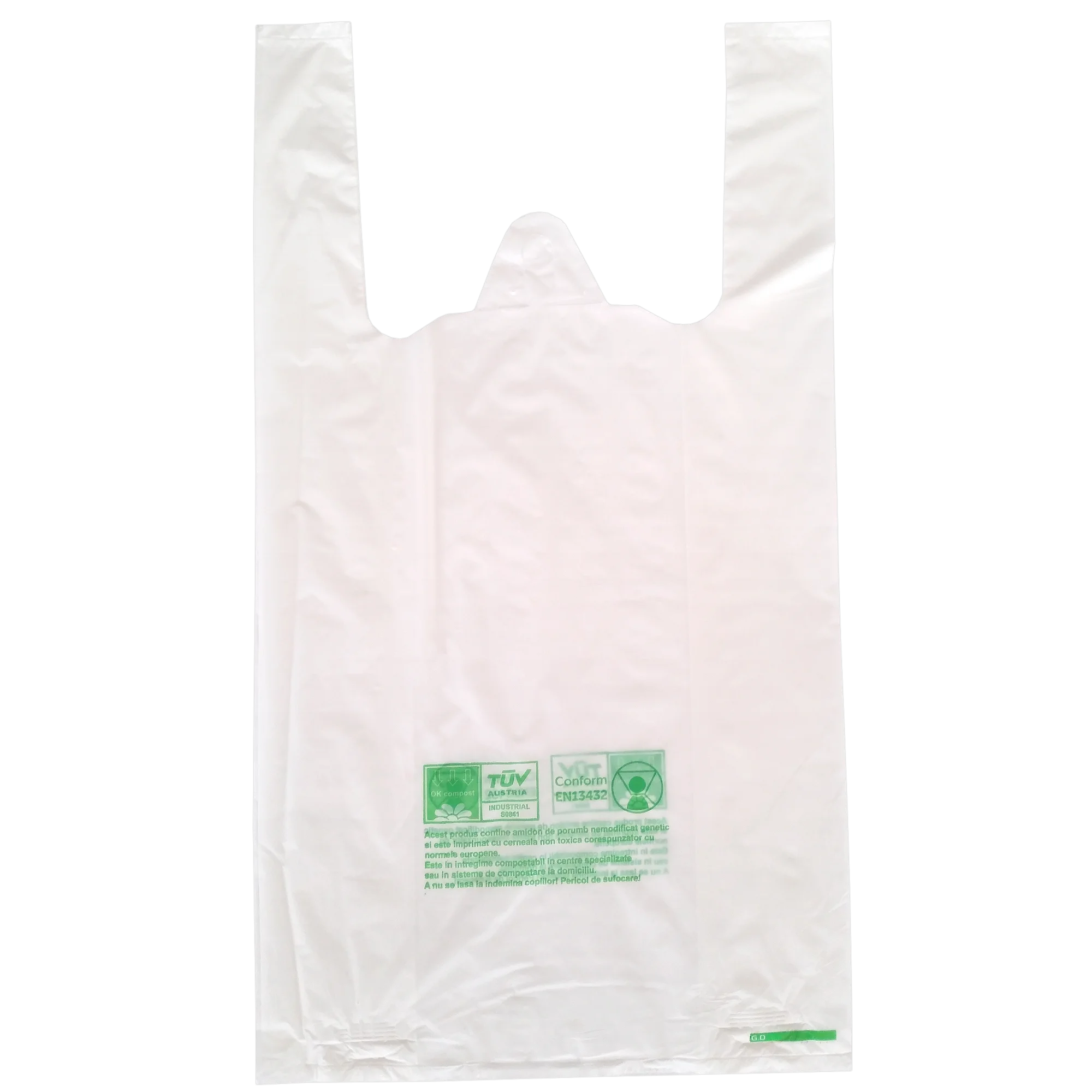 100% Biodegradable shopping Bags Compostable poly bags