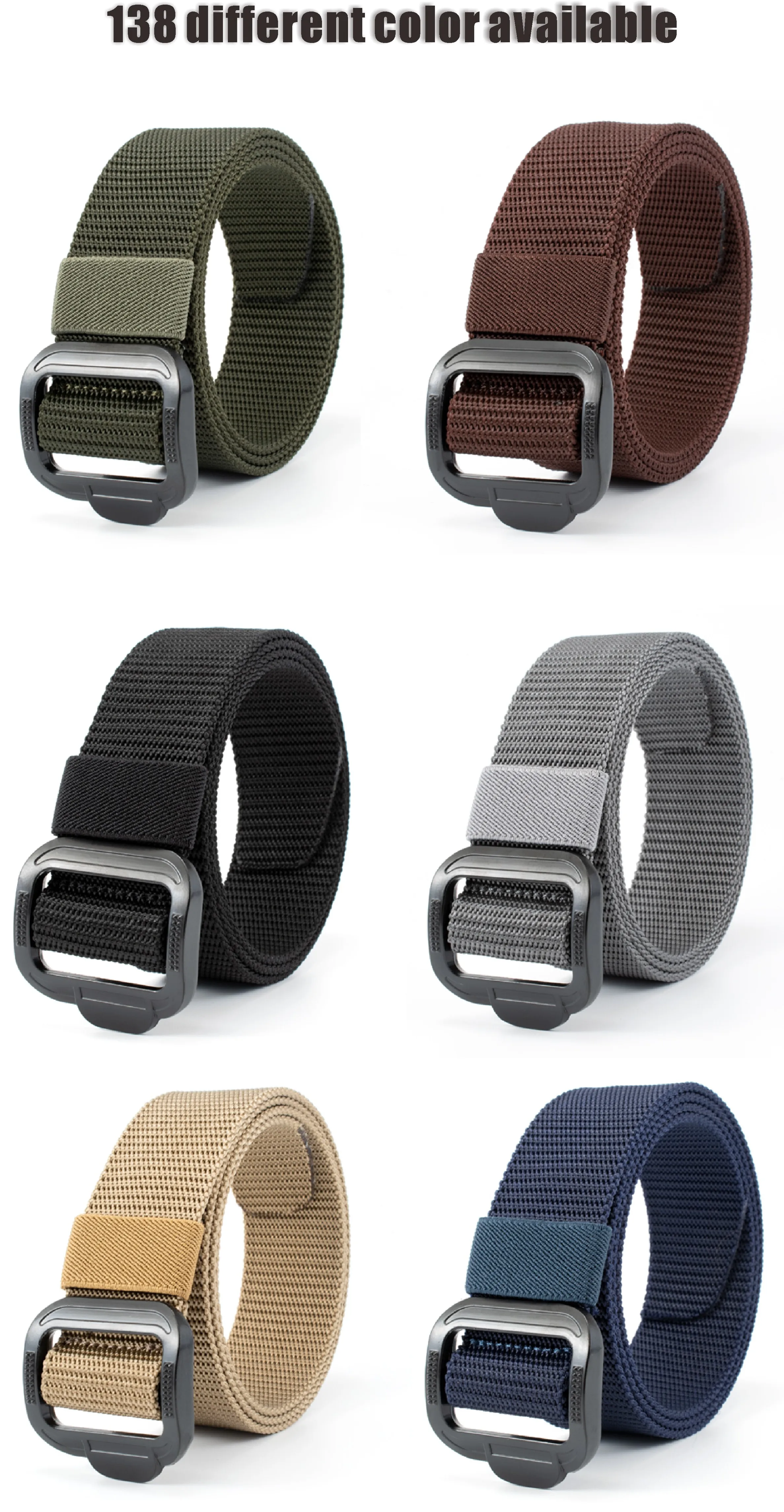 Blue 8316 Tactic Mens M Belt Canvas Gunbelt Tactical Nylon Belt With ...