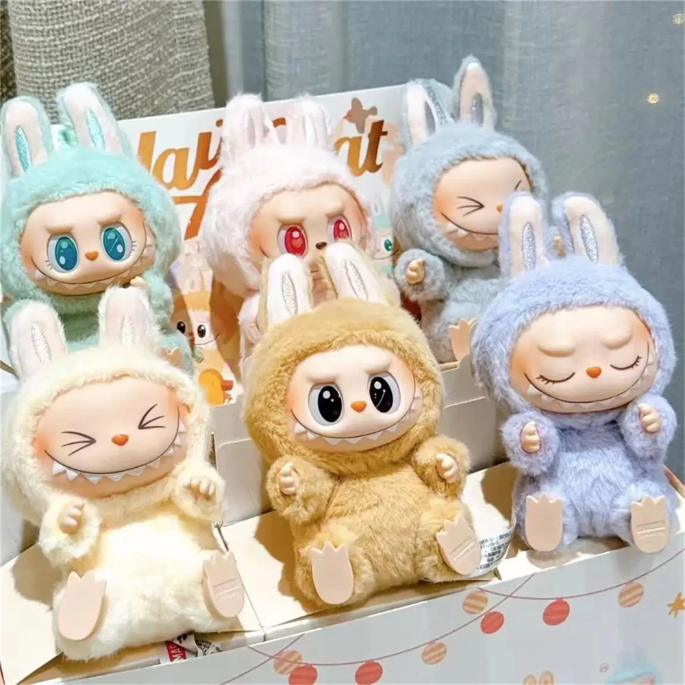 POP MART Macaron Labubu Toys - Mystery Boxes & Plush Dolls