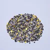colorful Elegant black-gold small round disc, 1 cm