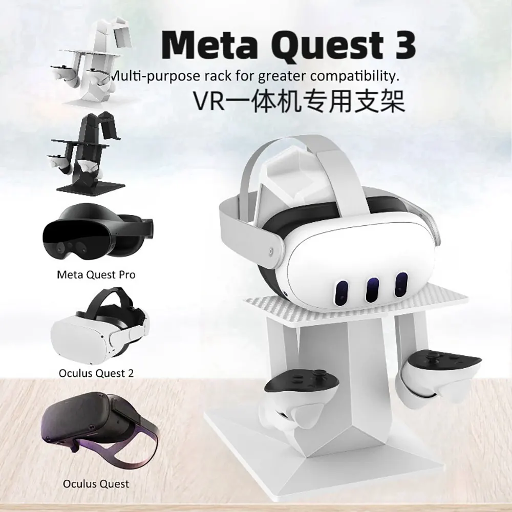 Accessories Vr Headset Stand Holder Adjustable Universal Glasses Display Storage Rack For Meta Quest 3 supplier