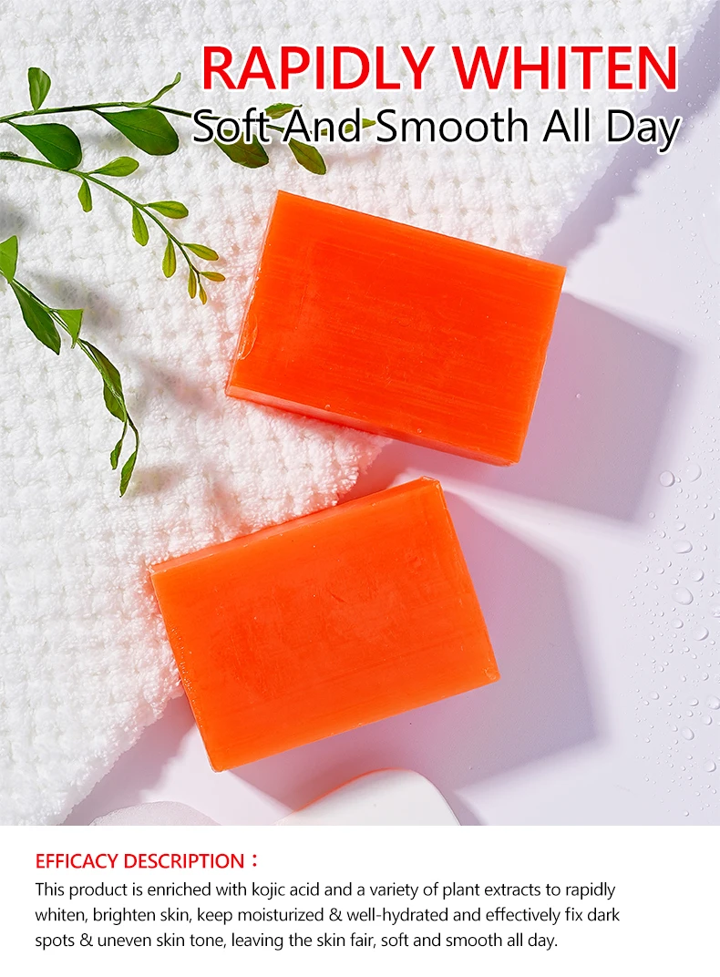 Guanjing Kojic Acid Soap Whitening Soap Moisturizing Deep Cleansing