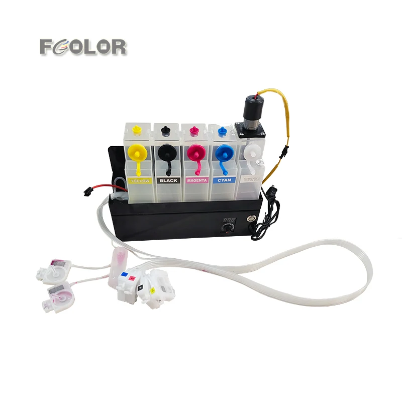 DTF Printer Continuous Ink Supply Dtf Kit CISS White Ink Tank