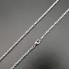 3*60cm Cadena de perlas de color plata