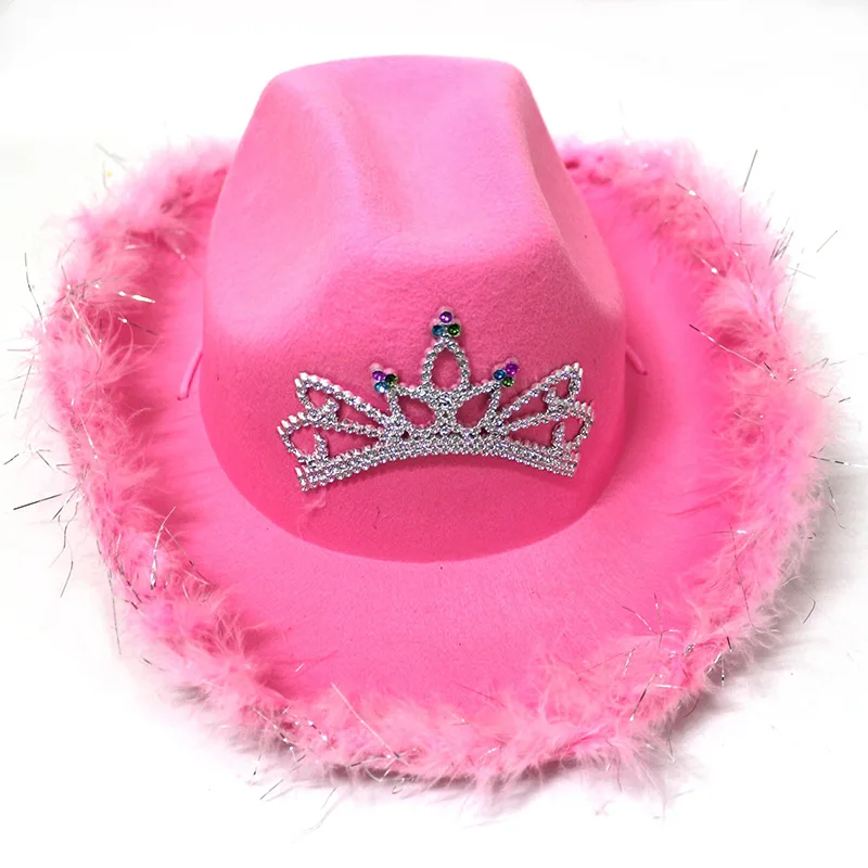 pink cowboy hat bulk