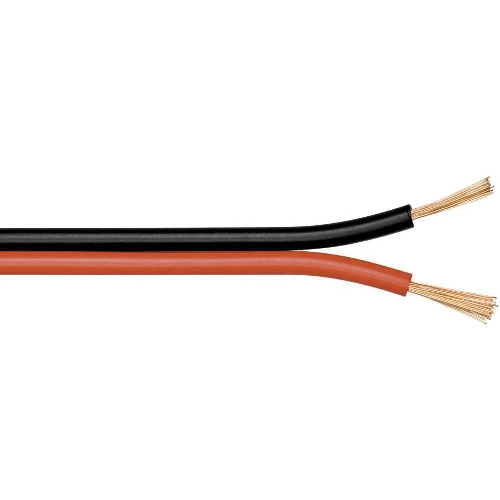 CCAM CCA Conductor Drop Wire Red and Black Color Speaker Cable for Sound