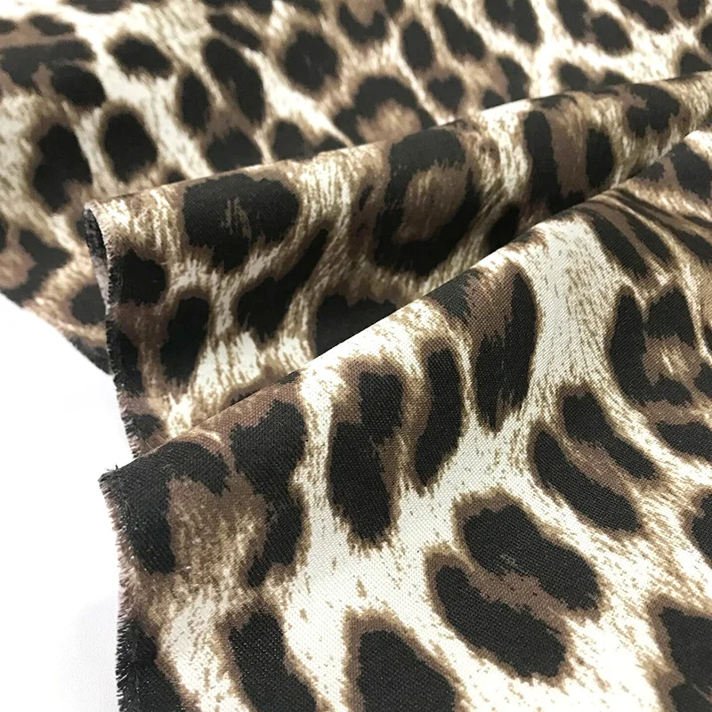 Оптовая продажа, одежда для активного отдыха, Леопардовый принт, полиэстер, спандекс, стрейч, Лулу, Йога, леггинсы, ткань для спортивной одежды