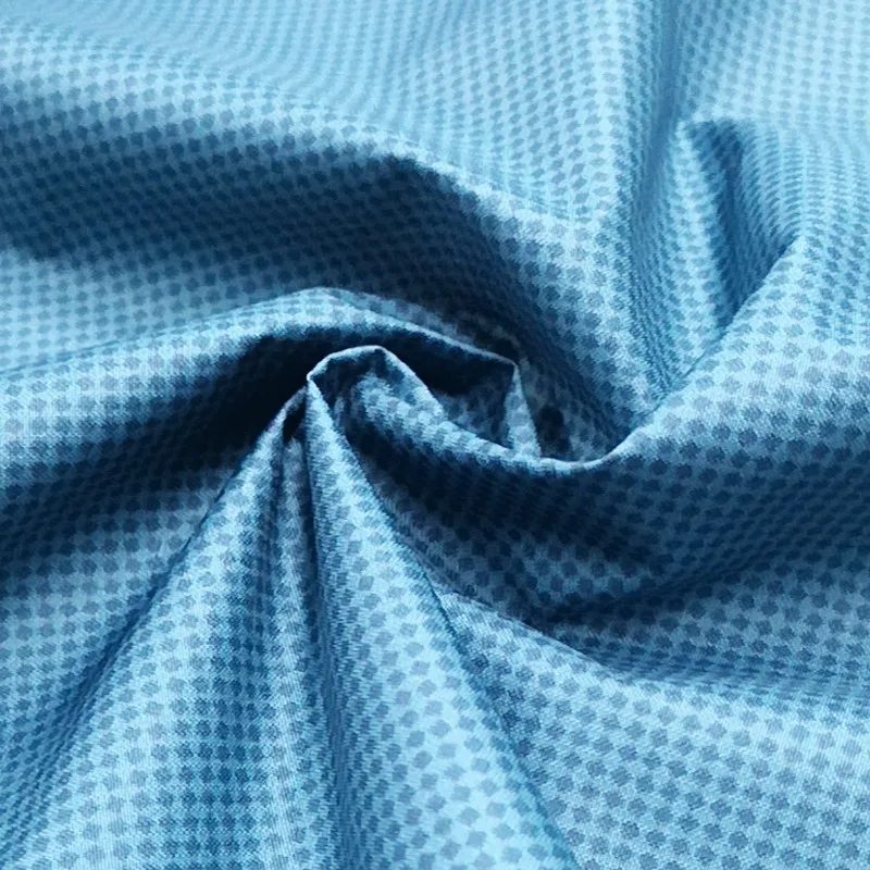 
 Ткань Dobby weave с цифровым принтом, дышащая ткань эпонж 75d, 100% полиэстер 75d, водостойкая ткань молочного цвета с полиуретановым покрытием  