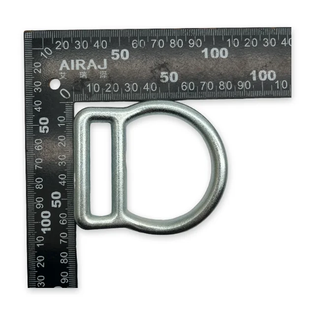 Steel Adjuster Hardware Outdoor Climbing 45mm Buckle Harness Webbing Accessories Safety Belt D Ring