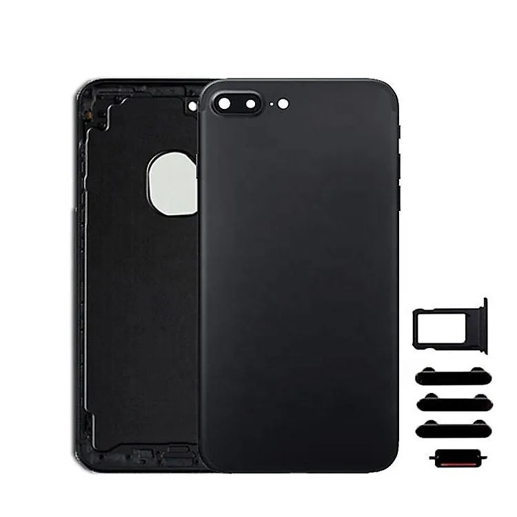 Высококачественная задняя крышка для iphone 7 plus стеклянная батарейного отсека с