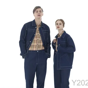 Wholesale Custom Logo Work Jacket Unisex Engineer Technician Industrial Uniform