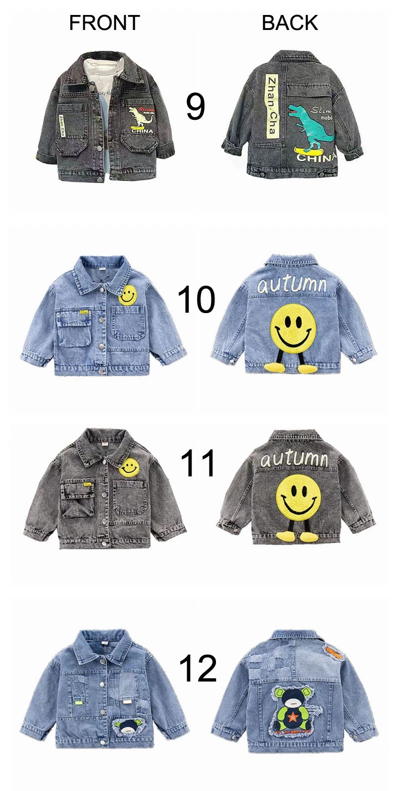 Spring Autumn Jacket New Arrival Clothing Baby Boys Coat Cartoon Printed  Flight Jacket Autumn Kids Outerwear Children Clothes 011111 From Smart_kid,  $49.24