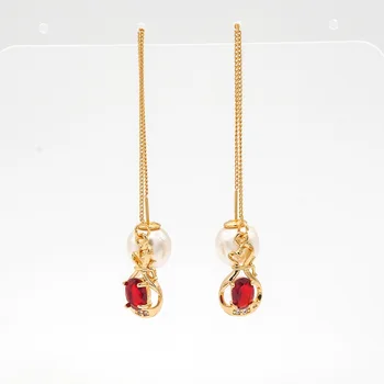 Made In China Flower Design Crystal 24K Rose Gold Plated Jewelry For Gift