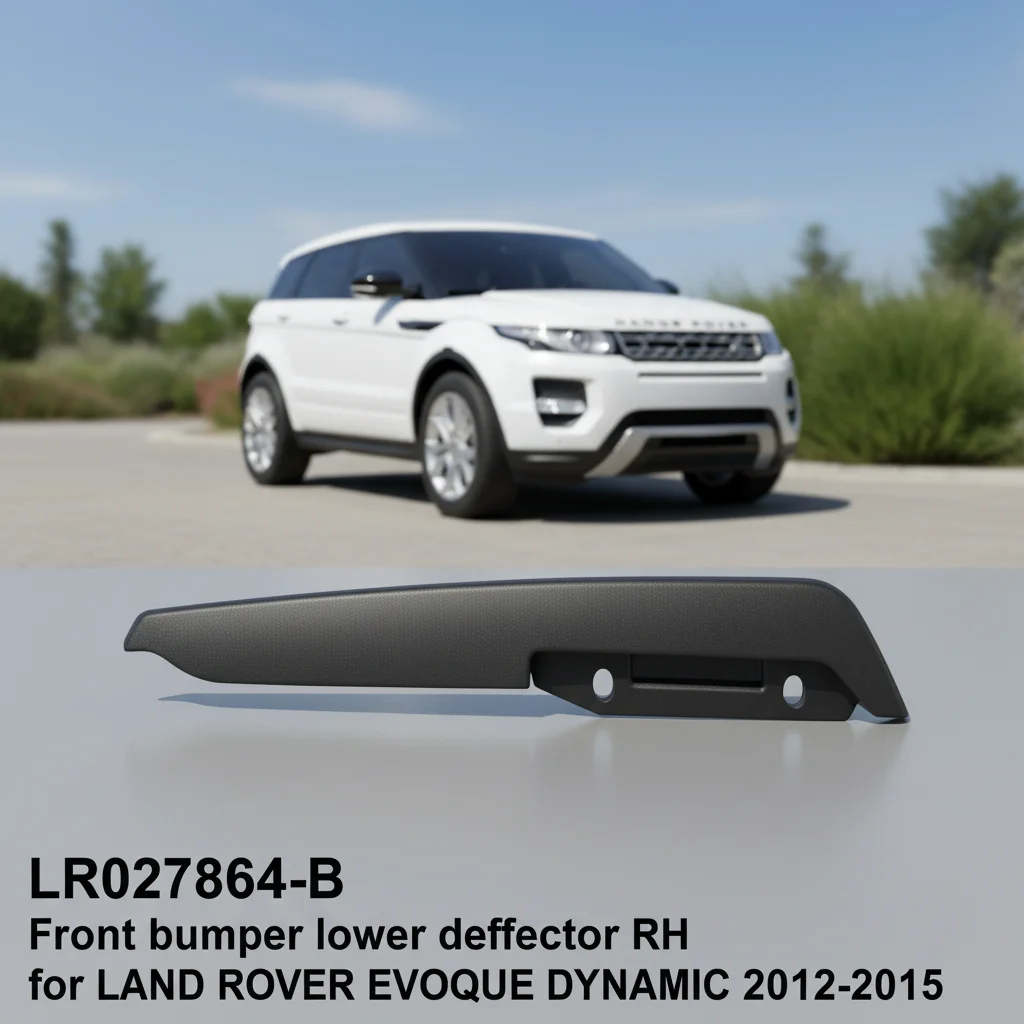 New Rigenstar LR027864-B Front Bumper Lower Deflector RH for EVOQUE DYNAMIC 2012-2015