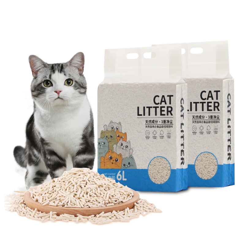 Oem Design Packing Factory Tofu Cat Litter 100 Ecofriendly Natural