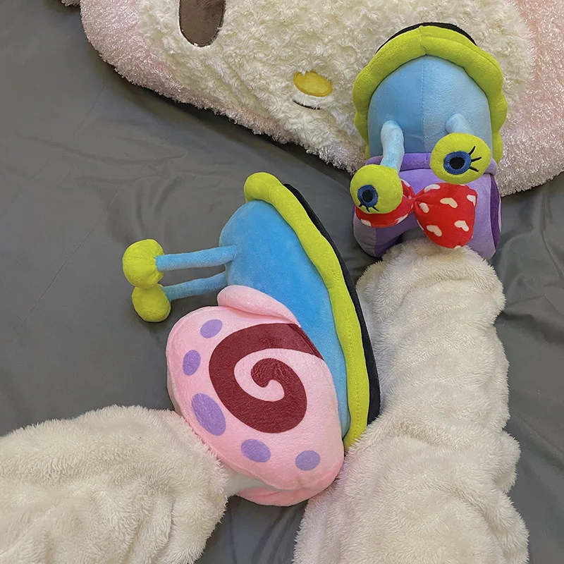New Design Gary the Snail Fuzzy Slippers for Wholesale - Cute
