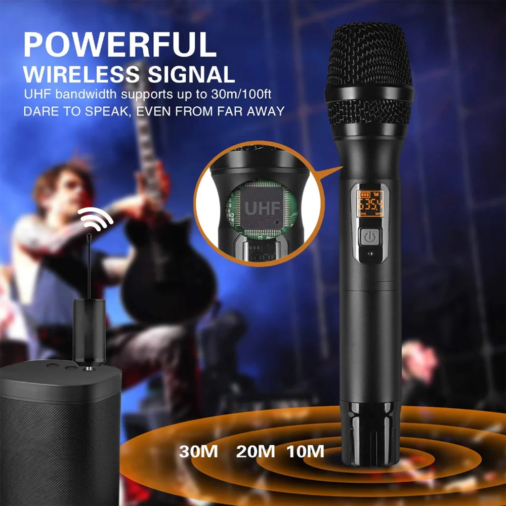 UHF WIRELESS MICROPHONE ワイヤレスマイクセット Amazon.co.jp: Moukey ワイヤレスマイク ワイヤレスマイクロホン 充電