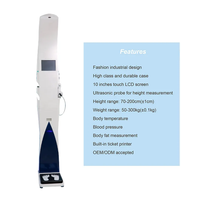 product clinical analytical instruments with height weight blood analyzer health machine-66