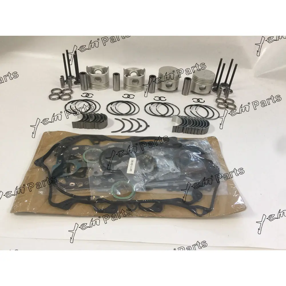 Engine Parts 2L Piston Kit With Gasket Set Bearings Valve Train for Toyota Engine 3