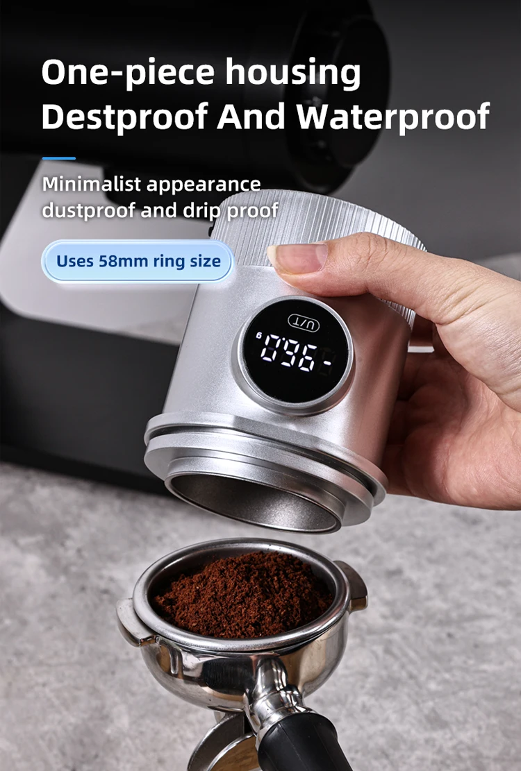 2024 Industry's Type-C Charging Coffees Scale First 2-in-1 Ground Coffee Dosing Cup Scale Coffee Grinder Scales