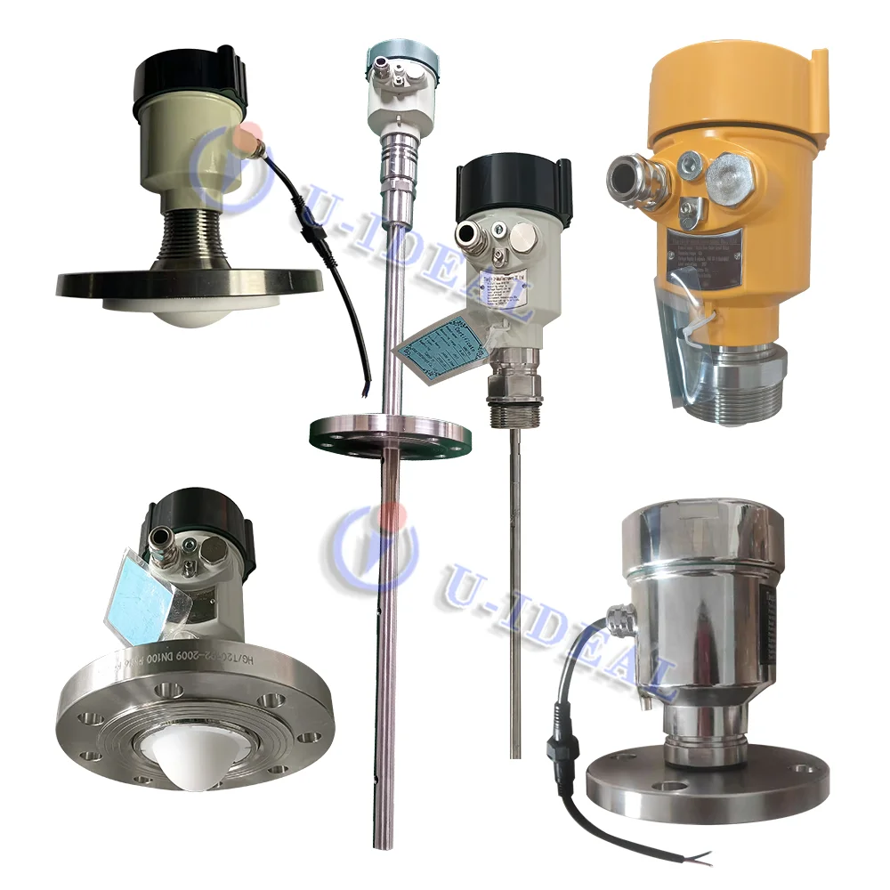 High Frequency Radar Level Meter Cement Silo Level Sensor Transmitter Guided Instrument for Measuring Radars