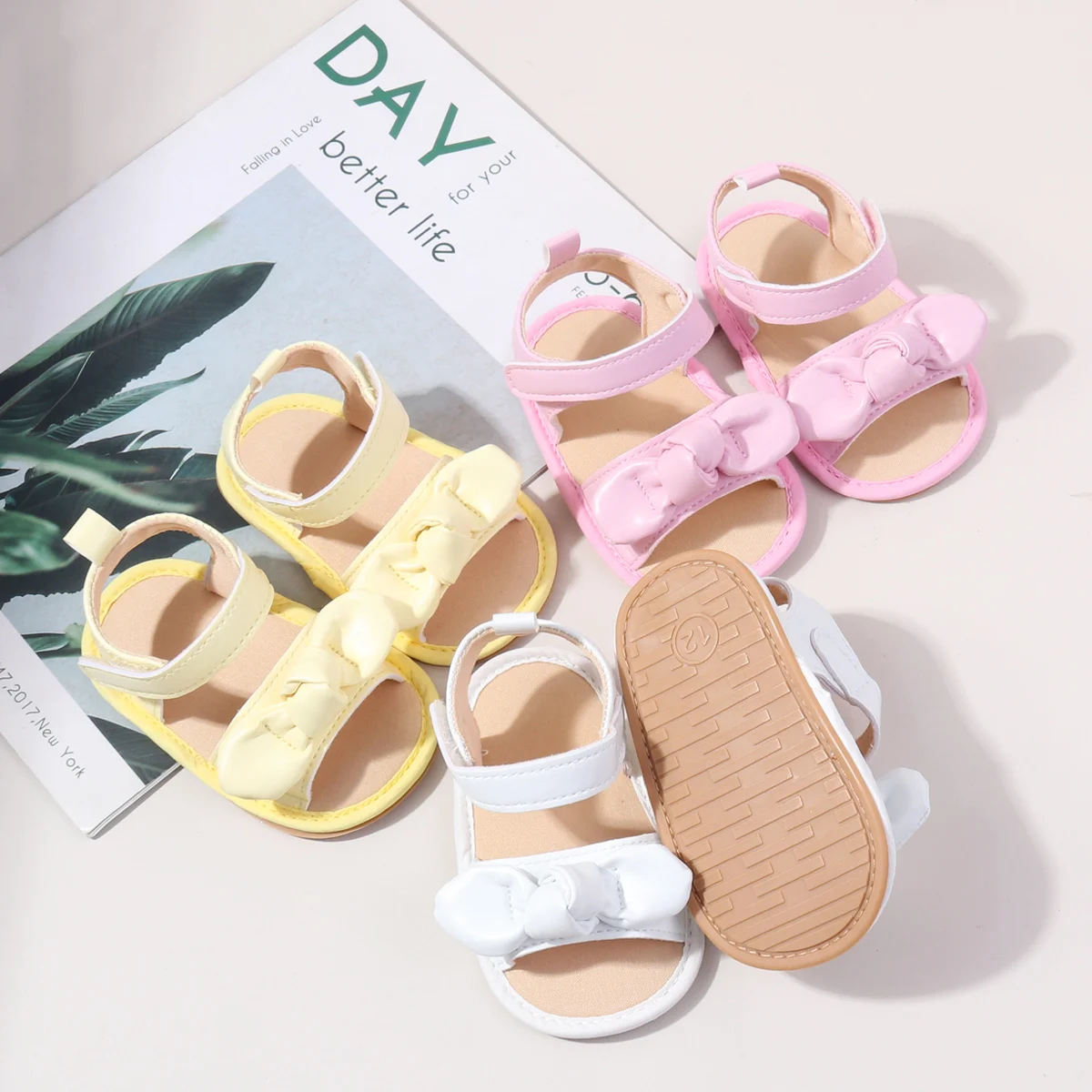 Beautiful Bling Design PU Leather Baby Infant Newborn Girl Princess Shoes 2025 factory