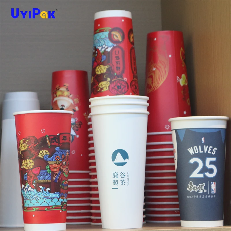 Mcdonald's Paper Cups 12oz, 16oz, 22oz – Double PE Coated Cold