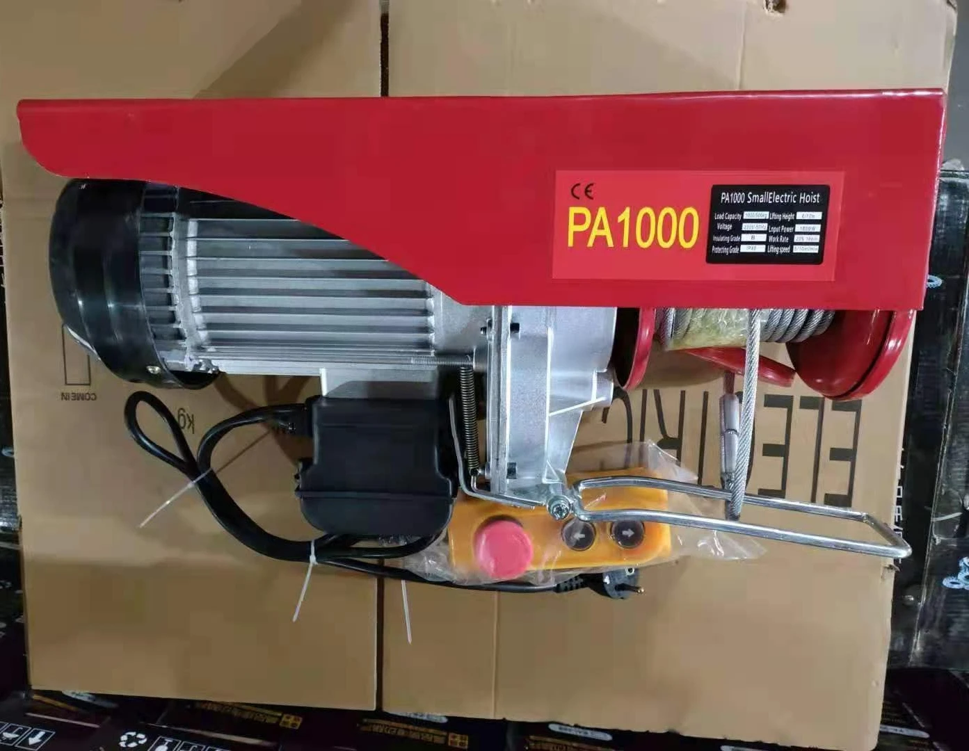 Pa600 Mini Electric Hoist Lifting Electric Wire Rope Hoist