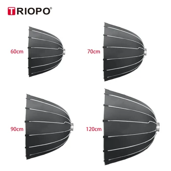 Triopo Kp2-70  Professional Deep Mouth Soft Box Loading Parabolic Photography Softbox  for Bowens Mount Studio Flash product image