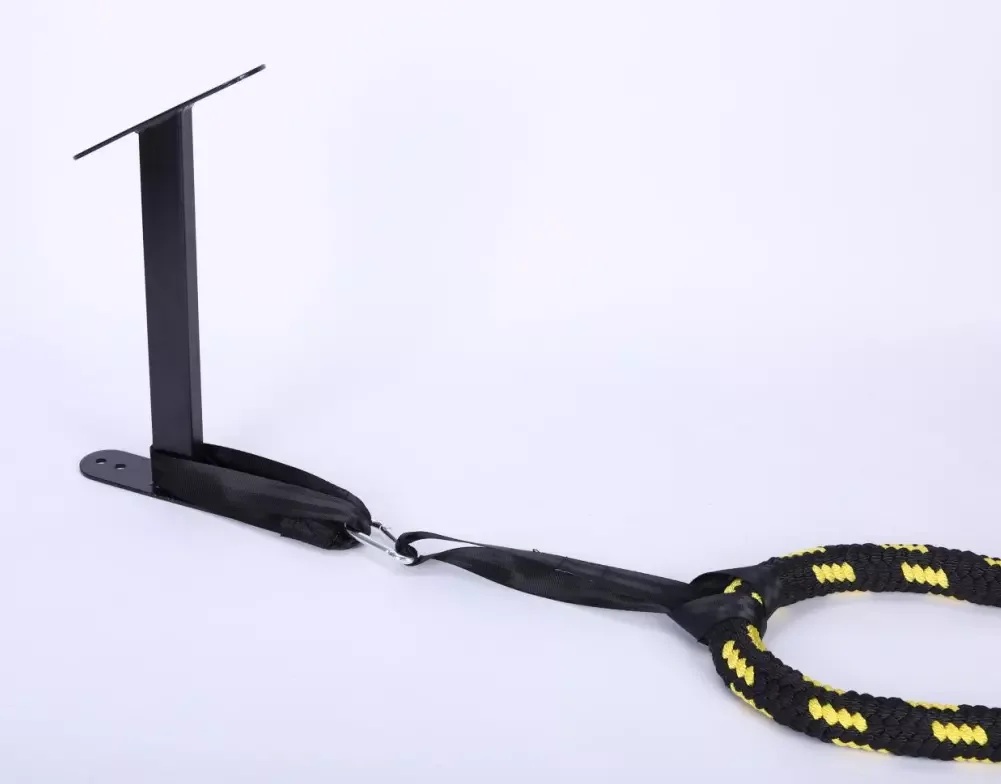 Easy Setup Anchor Strap Kit for Battle Ropes Poly Dacron Sport Gym  Equipment with Easy Access Battle Rope Accessories