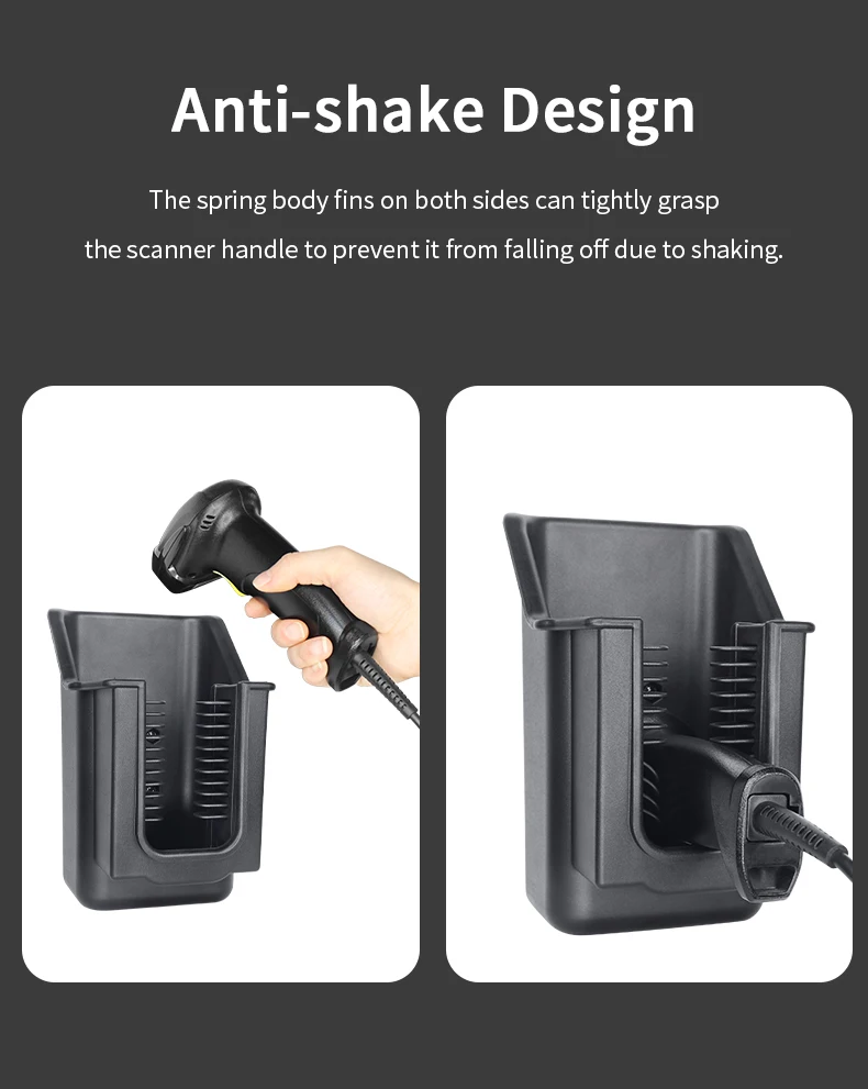 Scanning Gun Holder Industrial Pda Waterproof Scanner Base With Base