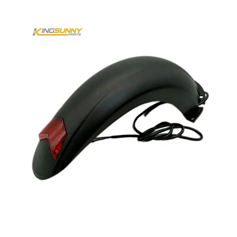 Garde-Boue Arrière Compatible Kukirin A1 – ABS + Polycarbonate – Noir – 21x11cm