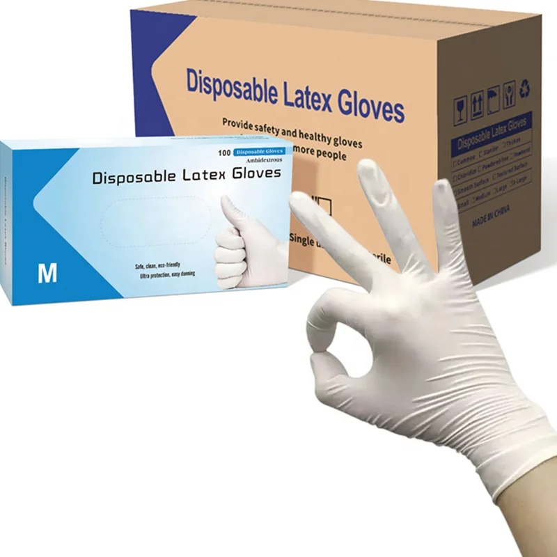 Malaysia Whole Cabinet Sterile Latex Gloves Latex Guantes Wholesale ...