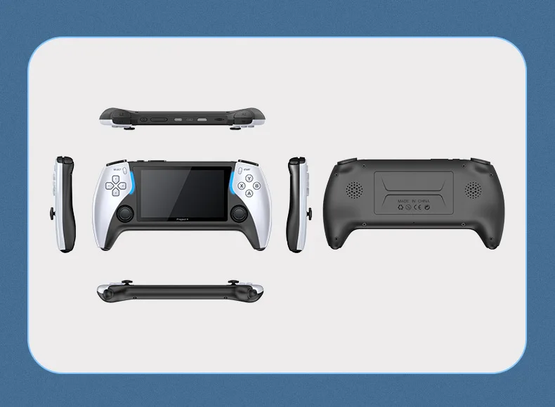 2025 Newly Released Portable Retro Video Game Players PSP Video Game Consoles Big Screen 4.3 Inch Project X Pro FC GBC MD