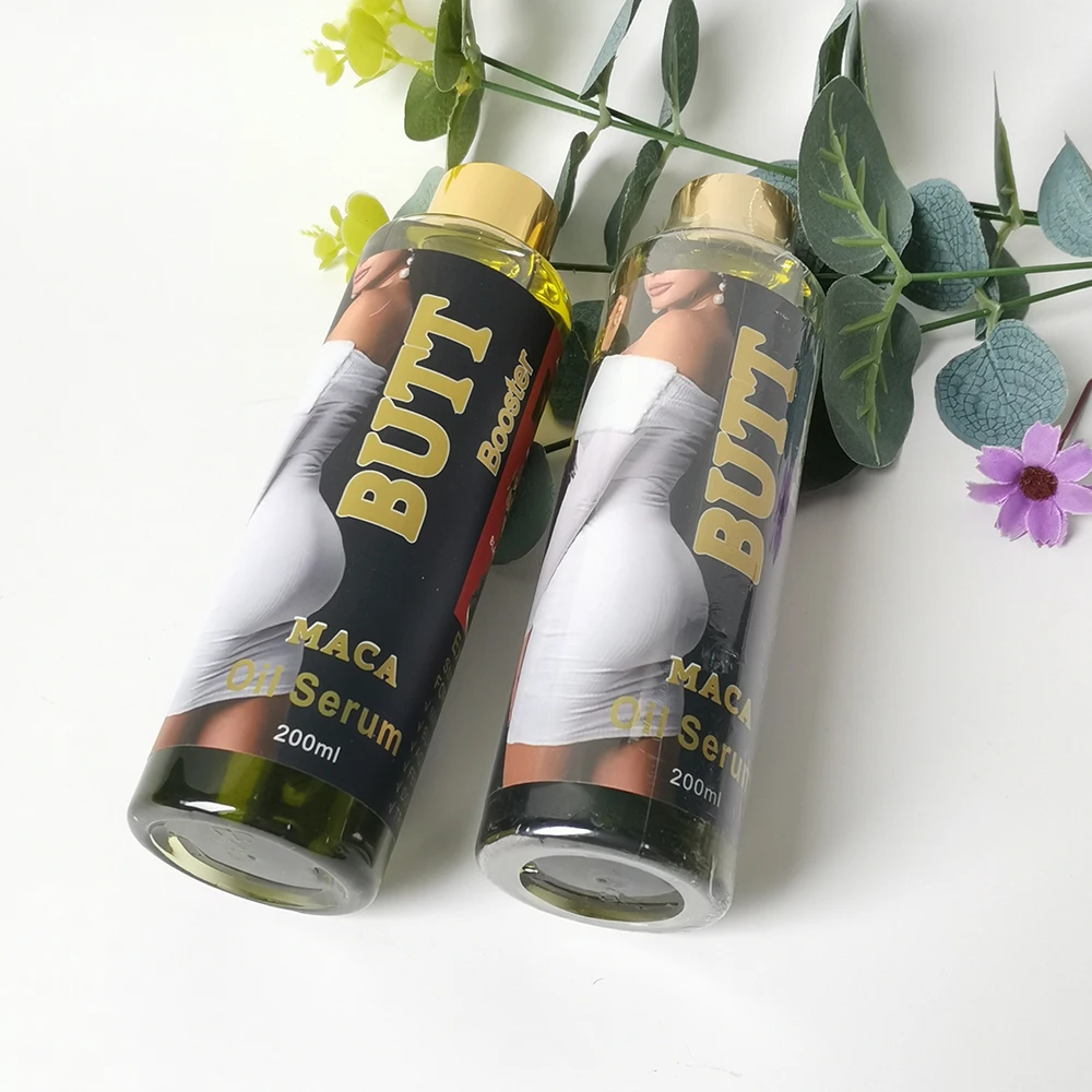 Private Label Ultimate Manufacturers Buttock Butt Hips Enlargement Aguaje Maca Oil Serum for Butt