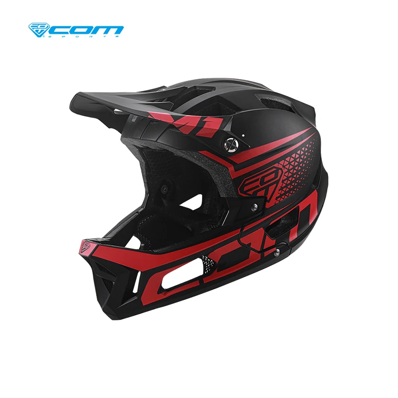 ALLCROSS MTB Unisex Adults Bike Helmet Full Face Helmet Off-road
