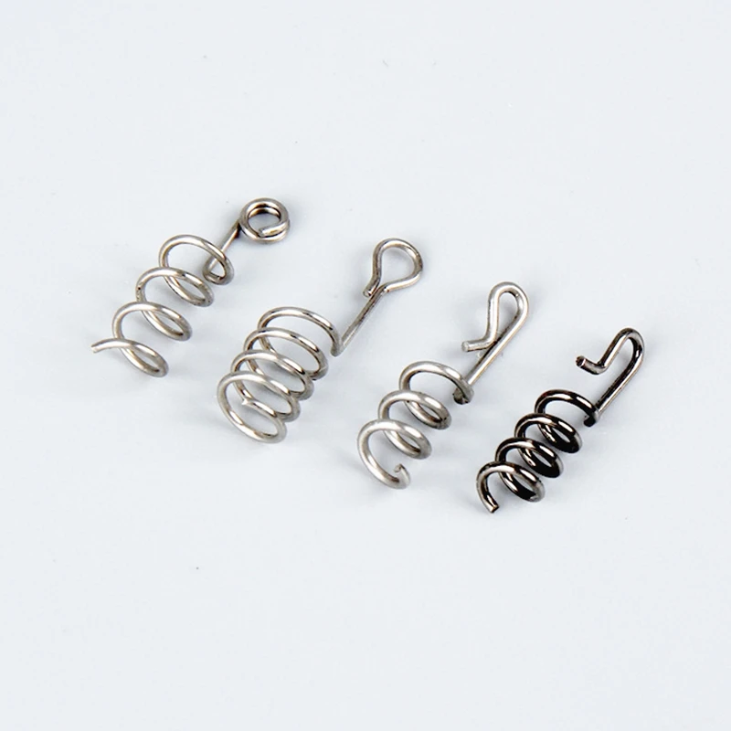 Stainless Steel Spring Lock Pin Fishing Pin Screw Crank Hook