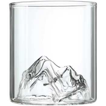 Factory Directly Supply Custom Logo Borosilicate Glass Cup Whiskey Glass cup