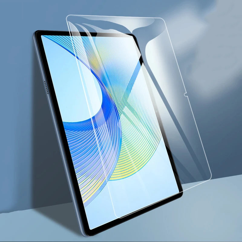 Genuine Leather Case with Tempered Glass for HUWEI Honor Pad X9