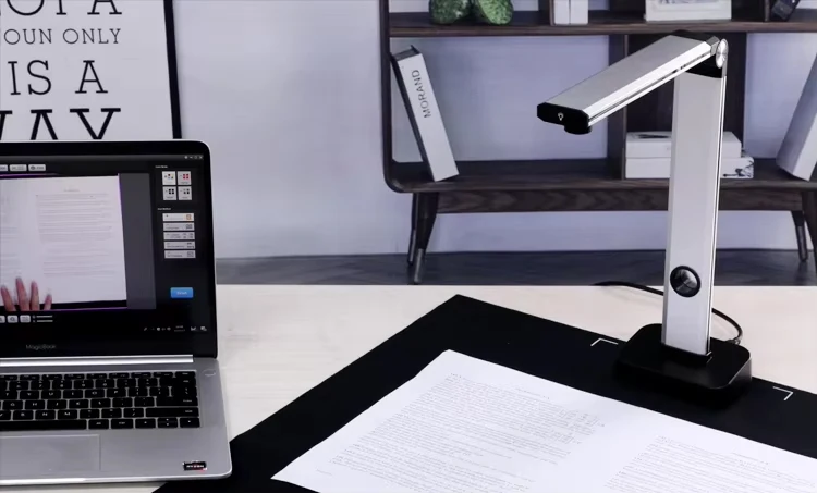 High Speed Automatic Book Scanner Portable Document Scanner A3 Document Camera