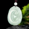 Colgante Ruyi de jadeíta HJ81