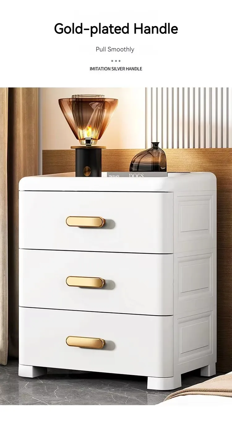 Multifunctional 5-Drawer Modern PP Plastic Storage Cabinet Big Living Room Wardrobe Storage Box supplier