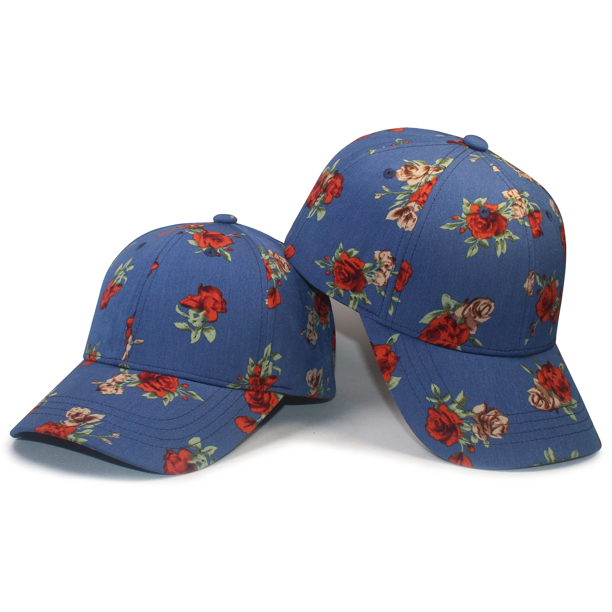 Women Men Unisex Checkered Twill Common 100% Cotton 6-Panel Adjustable Snapback Baseball Cap Four Seasons