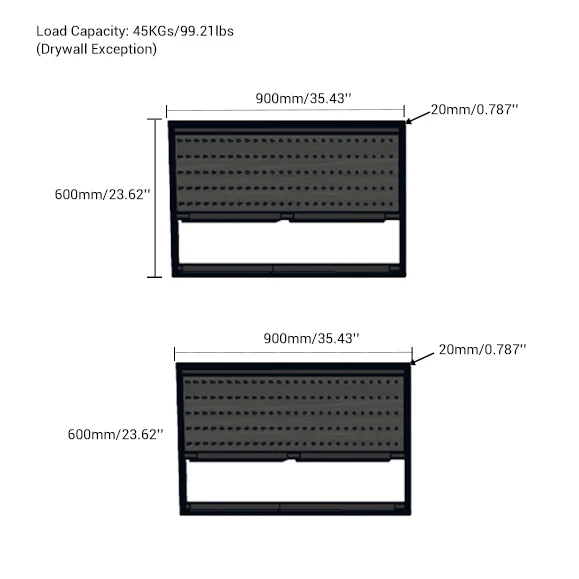 Factory Directly Sale Display Racks Aluminium Alloy Indoor Wall Mounted Shelf for Esports Room supplier